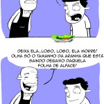 Tem uma mosca no meu bife!