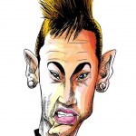 Caricatura Neymar