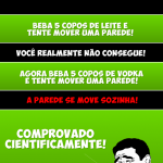 Beber leite te deixa forte