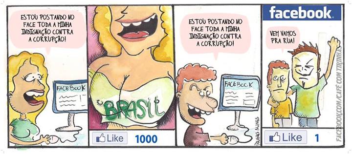 protestando-no-Facebook