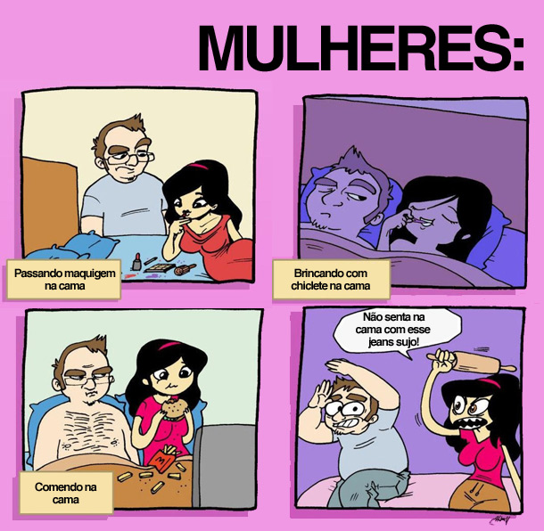 Vai entender as mulheres, manolo!