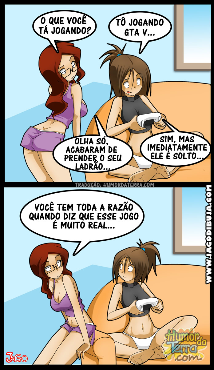 Mulheres jogando GTA V