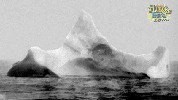 O iceberg que afundou o Titanic, 1912