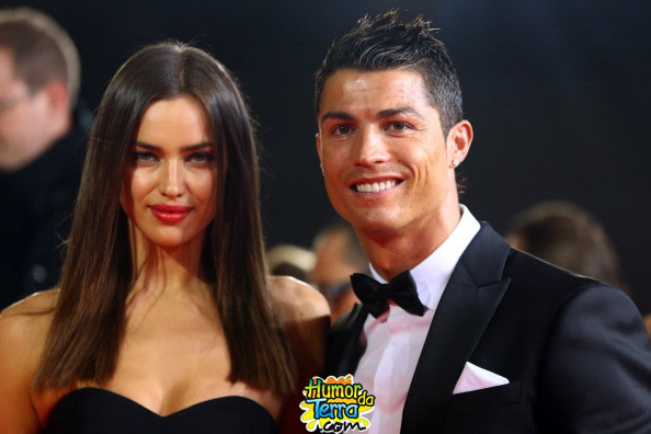 Cristiano Ronaldo, de Portugal, e a namorada Irina Shayk