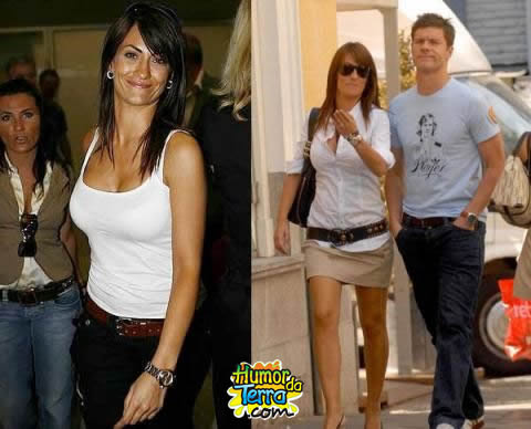 Nagore Aranburu e Xabi Alonso