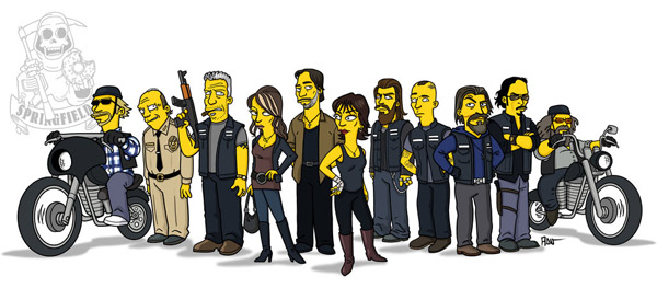 8 seriados famosos na versão Simpsons3