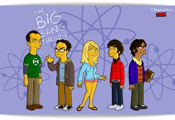 8 seriados famosos na versão Simpsons4