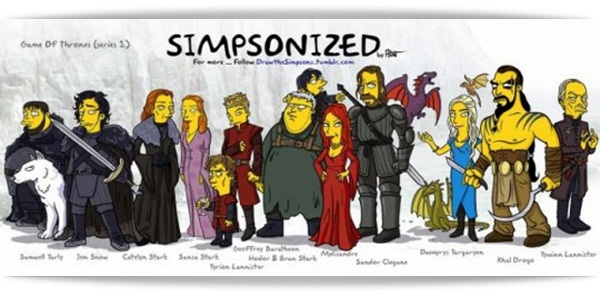 8 seriados famosos na versão Simpsons8
