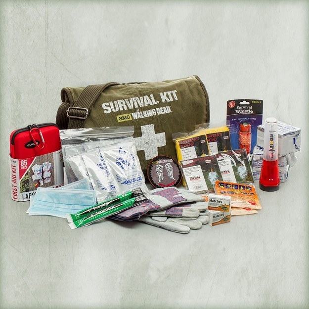 Kit de Sobrevivência Oficial de Walking Dead