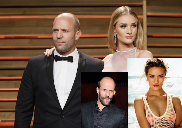 Statham and Rosie Huntington-Whiteley arrive at the 2014 Vanity Fair Oscars Party in West Hollywood