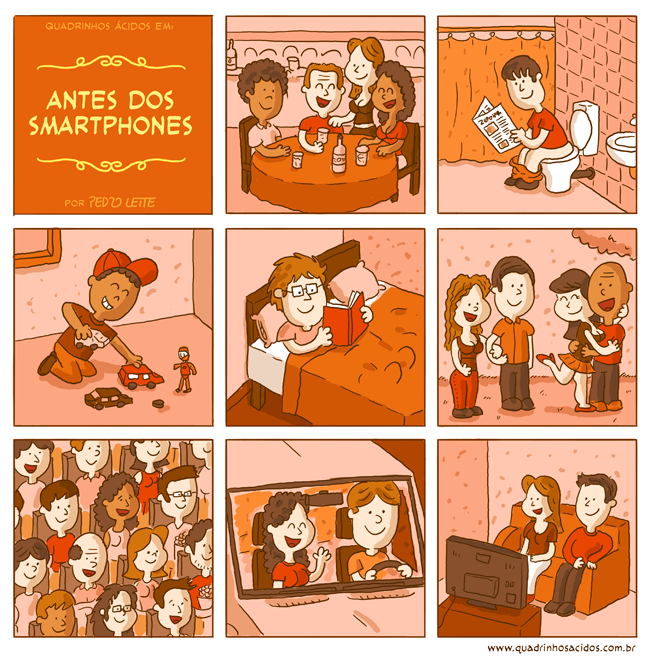 Como era a vida antes dos Smartphones