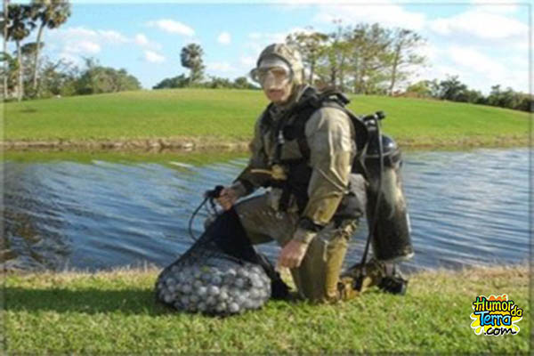 Recuperador de bolas de golfe