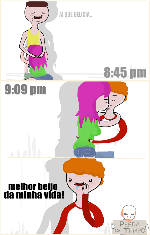 melhor beijo da vida