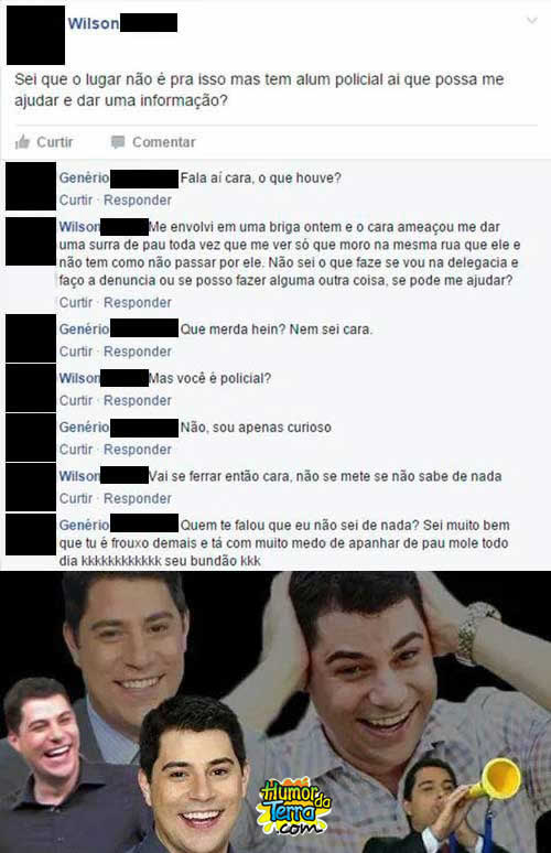 nunca pergunte nada na internet