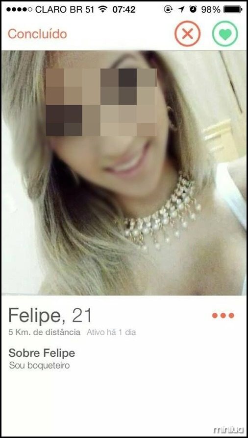 loucuras encontradas no Tinder 1