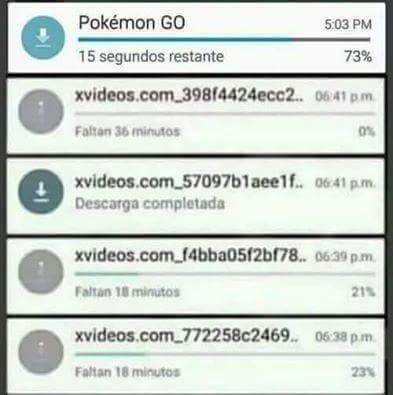 Finalmente baixando Pokémon Go no meu celular