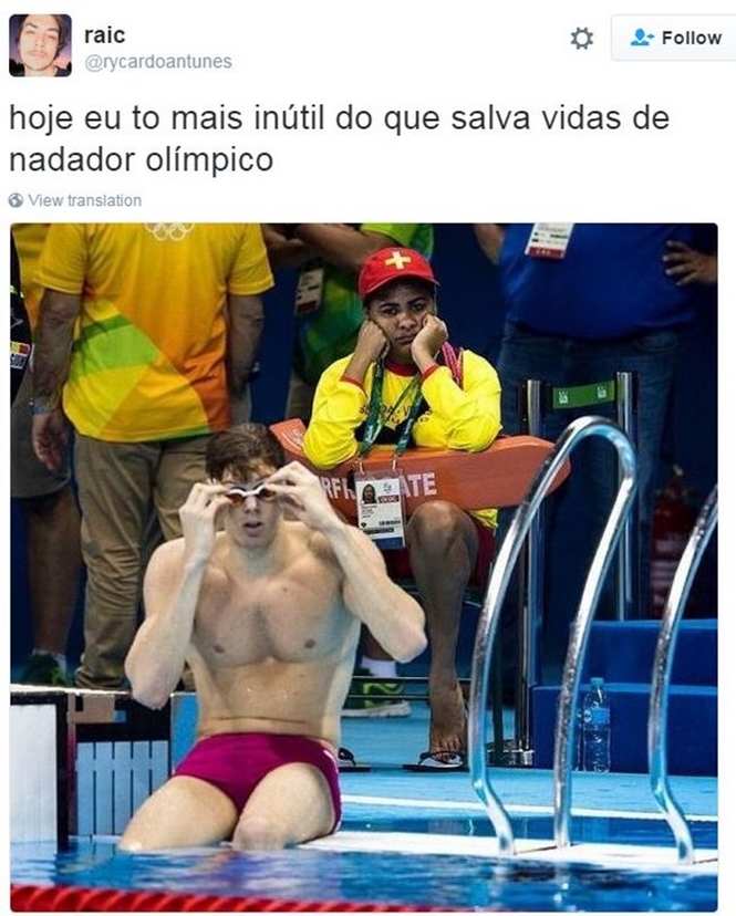 provas de que os brasileiros não sabem levar as Olimpíadas a sério 8