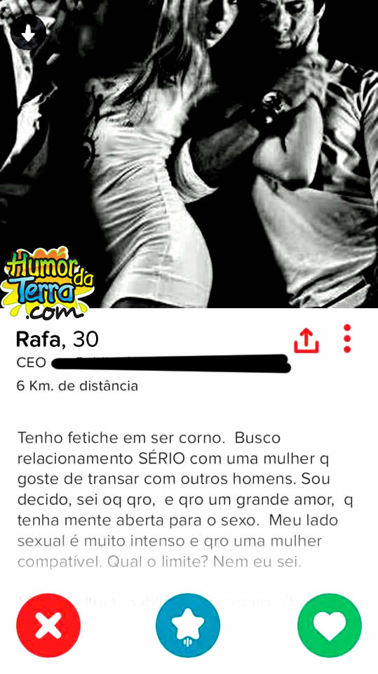 fetiches no tinder