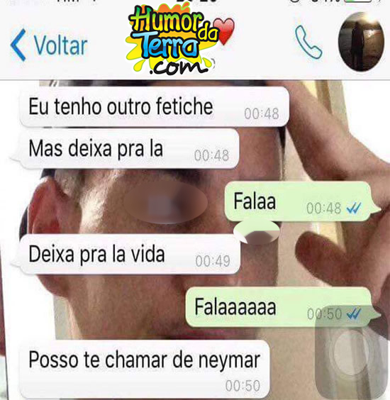 fetiche com neymar