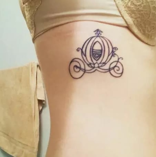tatuagem Cinderela