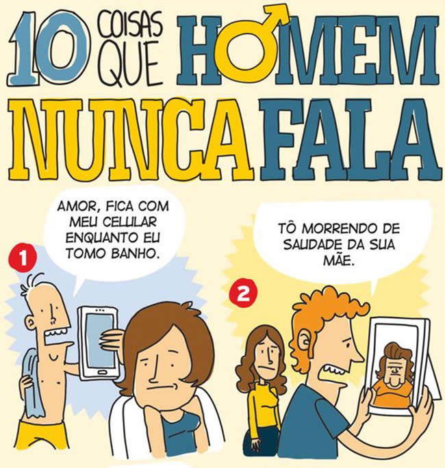 coisas que o homem nunca fala para uma mulher