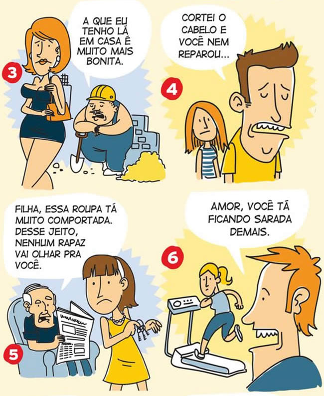 coisas que o homem nunca fala para uma mulher