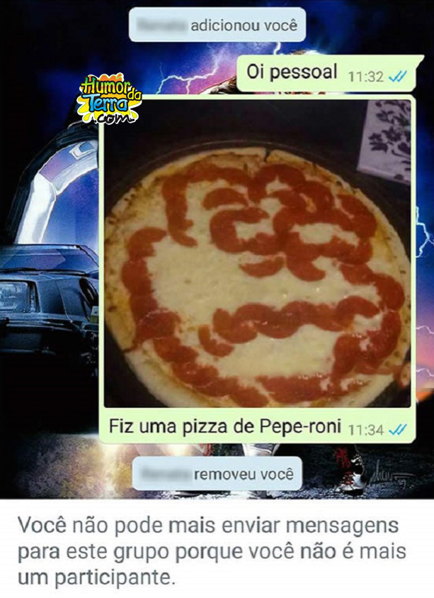 print de whatsapp grupo de família