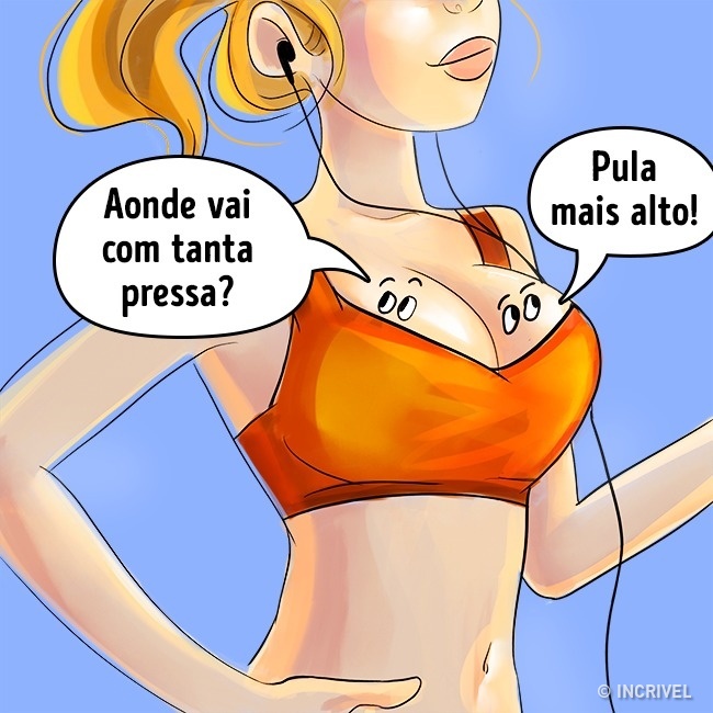 mulheres com seios grandes sofrem bastante