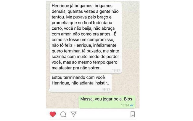 print termino de namoro 