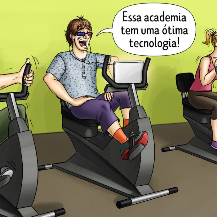 tipos de pessoas que a gente sempre encontra na academia