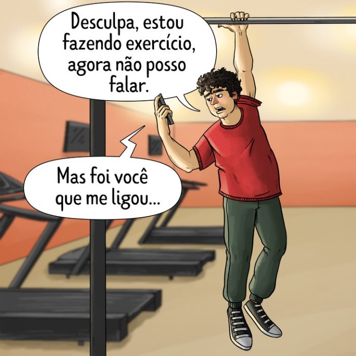 tipos de pessoas que a gente sempre encontra na academia