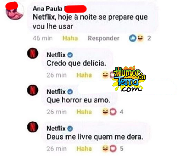 netflix nas redes sociais