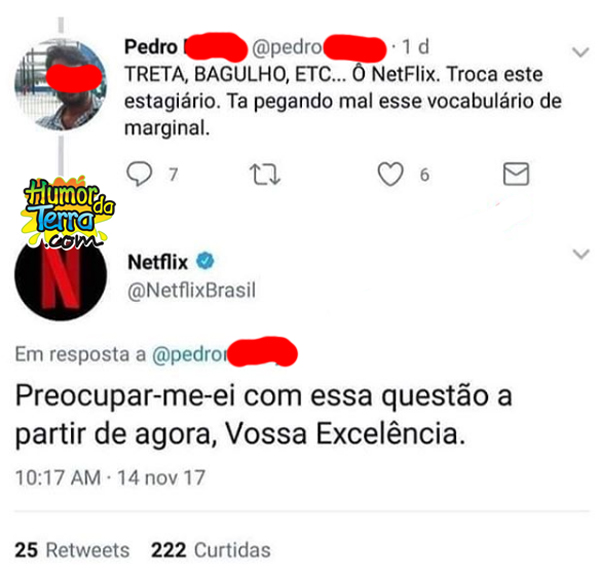 netflix nas redes sociais