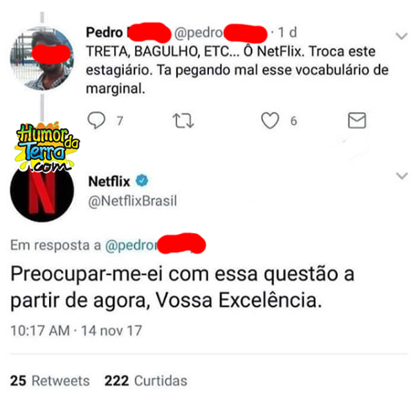 netflix nas redes sociais