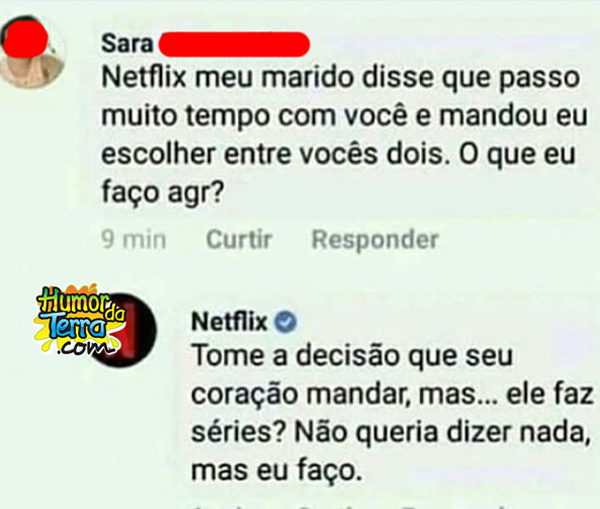 netflix nas redes sociais