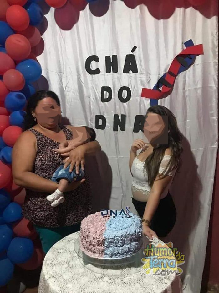 chá de dna