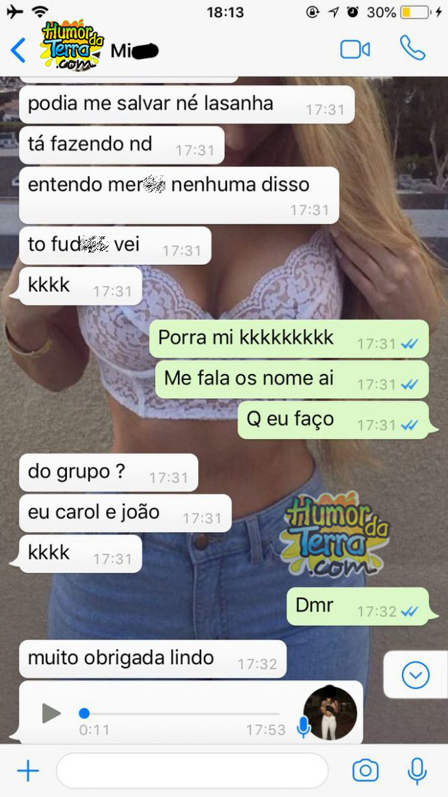 Nunca confie num amigo trollador