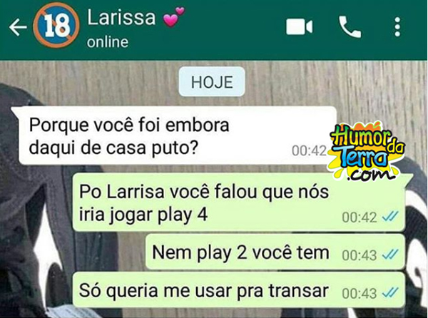 poxa, Larissa