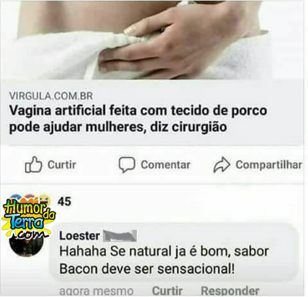 vagina artificial bacon