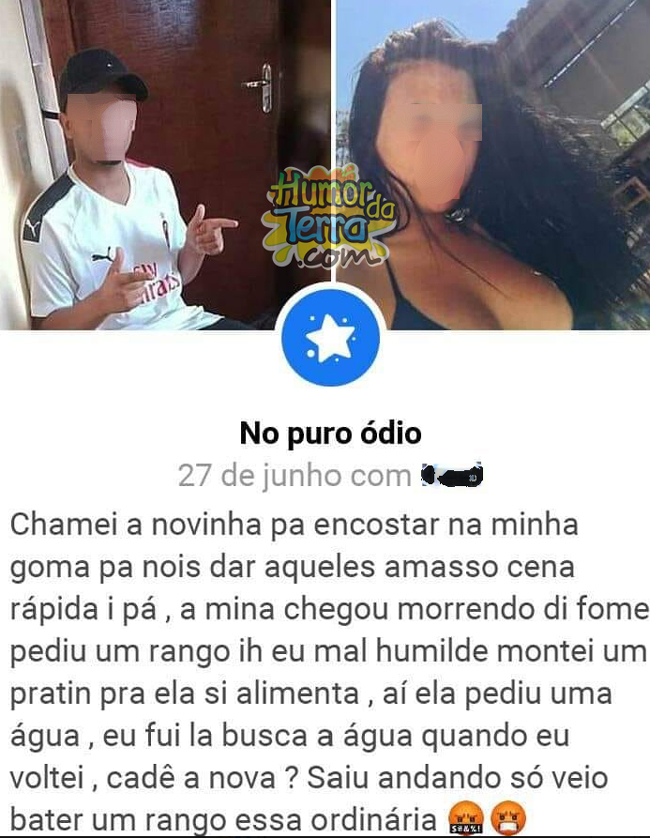 a novinha que deu o bolo